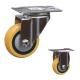 176lbs 75mm Yellow SS Caster Wheels For Food Trolleys