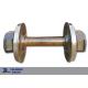 Railway G Type Wheelset 840mm Train Wheel Axle Assembly For 120t Load Wagon