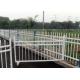 PVC Coated Welded Zinc Steel Fence For Community / Gardens Protection
