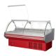 Cheese Meat Deli Display Refrigerator With Front Flip Glass Cover / Food Display Cooler