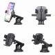 Strong Suction Car Dashboard Phone Mount 63mm width Silicone Padded Clamp