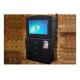 Wall Mounted Outdoor Mobile Phone Charging Station , Touch Screen Electronic Charging Station For Advertising