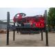 Surface DTH Blasting Pneumatic Water Well Crawler Mounted Drill Rig Machine With 200 Meters Depth