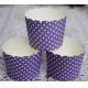 Purple Dot Designs kraft paper baking muffin cup