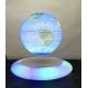 led light magnetic floating levitate bottom globe world with lighting 6inch 7inch 8 inch