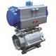 CF8M Socket Weld Pneumatic Operated Valve Pneumatically Operated Control Valve