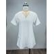 130GSM T95/S5 IVORY Women Medical Uniform 95% Polyester 5% Spandex