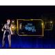Stage Show 95um Transparent Holographic 3D Screen