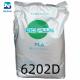 Durable Ingeo 6202D PLA Plastic Resin , Biodegradable Polylactic Acid Pellets