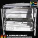 Large Glass View GN1/1 Stackable Chafing Dish With Five Years Warranty