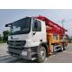 Used Concrete Pump Truck Benz Chassis 36 Meters Putzmeister Pump