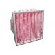 HVAC System Glass Fiber Multi - Pocket Air Filter F6 - F8 Efficiency For Greenhouse