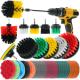 Customized Cleaning Brush Attachment Shower Drill Brush Scouring Pad 35 Pieces