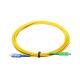 DYS SC/APC-SC/UPC SM Simplex PVC 1.5m Optical Fiber Patch Cord
