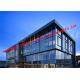 Insulated 4mm 6A 4mm Low E Glass Curtain Wall Light Transmittance Anti Ultraviolet Rays