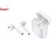 Quick Charge Apple Bluetooth Earbuds , Auto Connected Apple Wireless Earphones