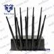 80W Mobile Phone Jammer CDMA GSM DCS 3G 4G 5G AC240V DC5V 12A