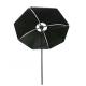 Commercial Aluminum Outdoor Patio Umbrellas 2342mm Height OEM ODM