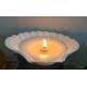 100% paraffin white scented shell candle  packed into gift box