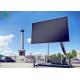 Culture Square Outdoor Advertising Led Display Screen , Led Billboard Signs P65