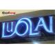Full lighted LED illuminated acrylic channel letters sign For Shop