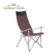 Outdoor Furniture Portable Picnic Recliner Foldable Aluminum 55*72*101cm