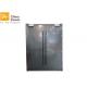 Customized Size Gray Fireproof Entry Doors Strong Temperature Resistant