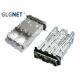 Right Angle SFP+ Cages Light Pipe 2 Ports Female 2.05 Mm Press Fit PIN