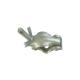 Q235 pressed half Scaffolding swivel coupler / Pressed single coupler