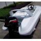 Fiberglass hull cruise Simple Pleasure Yacht for teenager water sports exercise