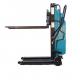 1000kgs Half Semi Electric Pallet Stacker With Lift Height 1600mm High