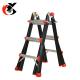 Multi Position Telescoping Aluminium Alloy Ladder 150KG Capacity