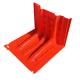 L Shape ABS Portable Movable Flood Barrier Water Diversion Barriers Flood Defence For Garage Subway Flood Risk Control