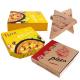 Custom Pizza Box Biodegradable Fast Food Grade Corrugated Paper Box for Milk and Bakery Food Package