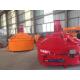 110kw Mixing Power Planetary Concrete Mixer 3000L Output Capacity Low Noise Rotation