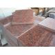 Polished G562 Maple Leaf maple Red purple Rosa Pink dark red Granite stone tiles