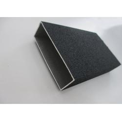 rectangular aluminum tubing blasting extruded thickness t5 sand mm tube everychina extrusion