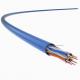 Bare Copper PVC Jacket CAT6 Network Cable UTP 23AWG 0.55mm