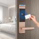 Smart Hotel Swipe Card Door Locks RFID Card Stainless Steel Mortise Door Lock