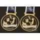 Toss Metal Awards Custom Sports Medals Bespoke Design Sublimated Ribbon