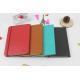 Discoloration leather notebook with belt elastic band