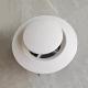 Snap On Plastic Air Round Vent Cover / Outlet Cover With Insect Prevention And Weather Resistance