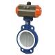 Stainless Steel Wafer Butterfly Valve with Penumatic Actuator