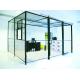 Heavy Duty Two Sides Industrial Storage Cage , Wire Mesh Storage Lockers Full Height