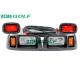101988002 101988001 Golf Cart Led Light Kit / Club Car DS Carryall Turf Factory Size & Fit Side Headlights