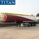 TITAN 3/4 axles 30-60cbm diesel fuel trailer oil tanker truck for sale