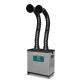 200W Laser Fume Extractor , Double Arms Portable Solder Fume Extractor