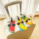 Fruit Luggage Straps Suitcase Tags Set Travel Adjustable Suitcase Belt Silicone Luggage Tags With Name ID Card