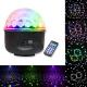 6pcs Star Gobo Effect USB MP3 Remote Controller LED Crystal Magic Ball Light
