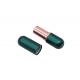 Luxury Green Magnetic Cosmetic 3.8g Empty Lip Balm Tubes